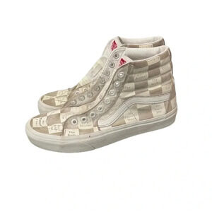 Vans Checkered High Top Sneakers Unisex Men Or Women